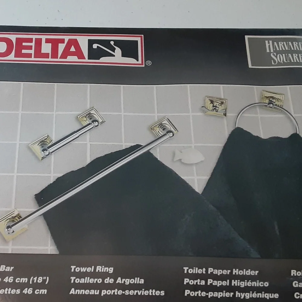 Delta 4-Piece Bathware Set No. 76529CB